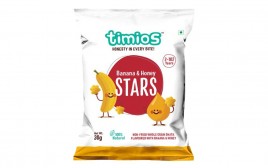 Timios Banana & Honey Stars   Pack  30 grams